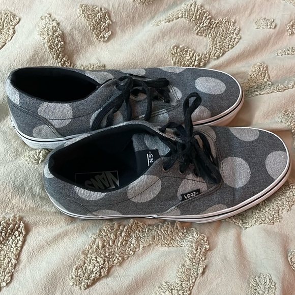 Vans, 9.5, polka dots, platform - Picture 1 of 6